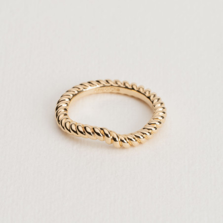 Bague "Brit" en Plaqué Or Ana & Cha