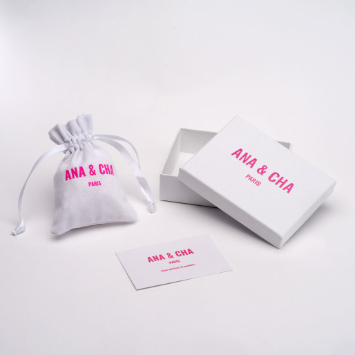 Bague "Brit" en Plaqué Or Ana & Cha