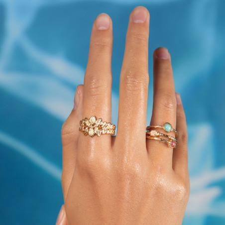 Bague "Liane" en Plaqué or en Ana & Cha