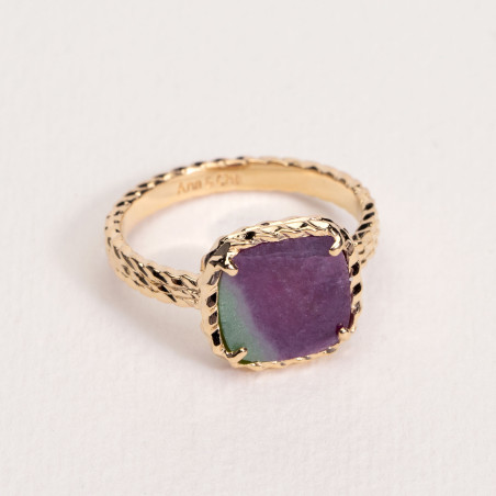 Bague "Kiara" en Plaqué Or Ana & Cha