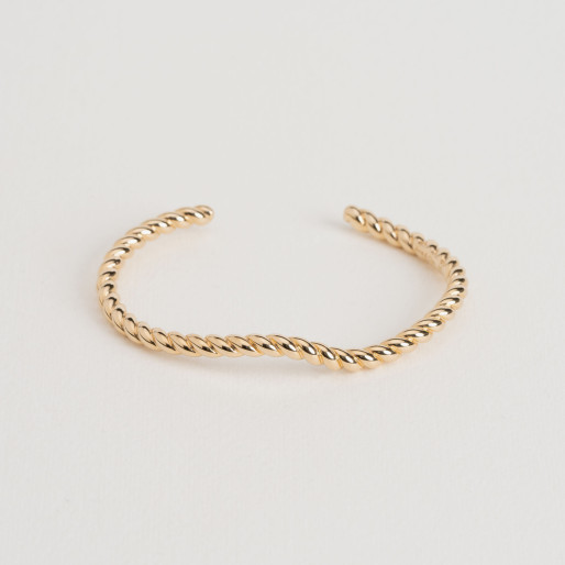 Jonc "Brit" en Plaqué Or Ana & Cha