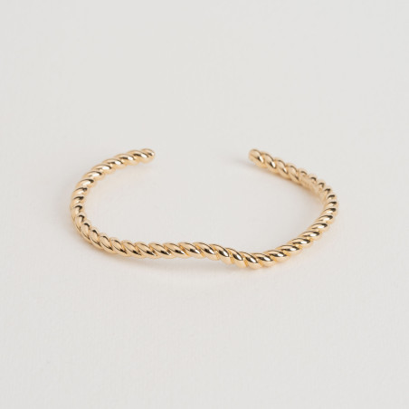 Jonc "Brit" en Plaqué Or Ana & Cha