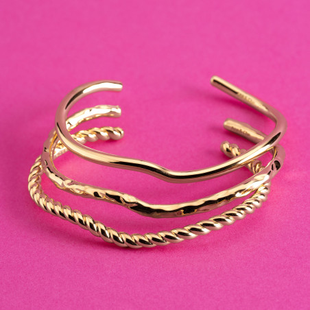 Jonc "Brit" en Plaqué Or Ana & Cha