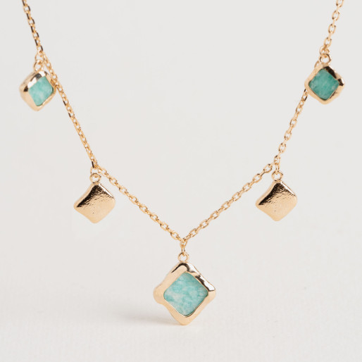 Collier "Emma" en Plaqué Or Ana & Cha