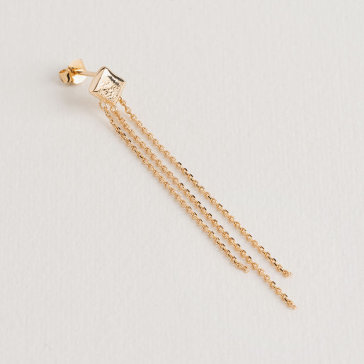 Boucle d'oreille " Emmy" en Plaqué Or Ana & Cha