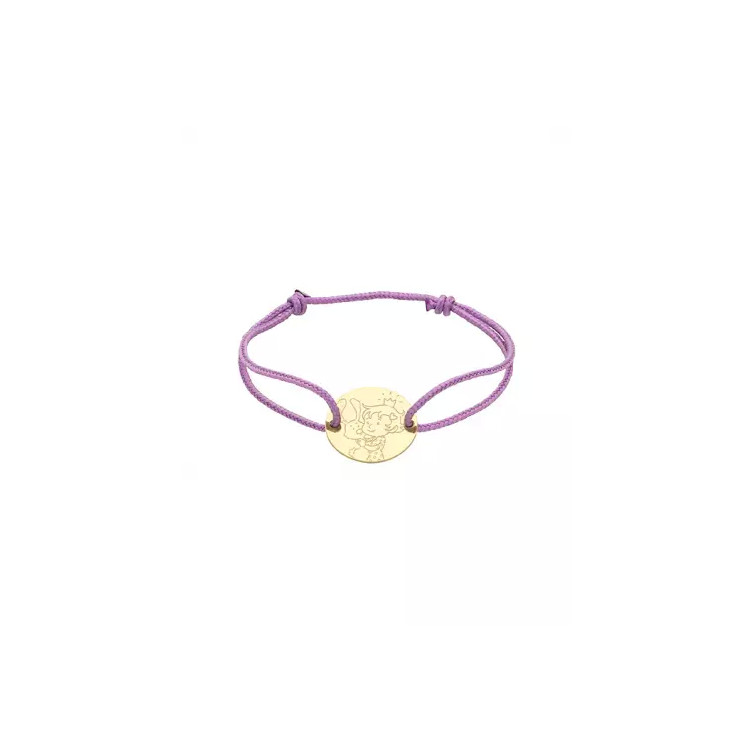 Bracelet Fée galipette en Or jaune 9ct