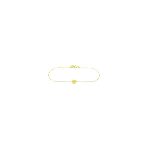Bracelet femme en Or jaune 9 ct & Diamant