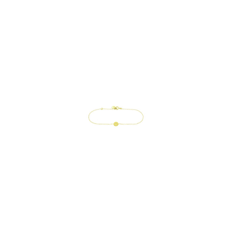 Bracelet femme en Or jaune 9 ct & Diamant