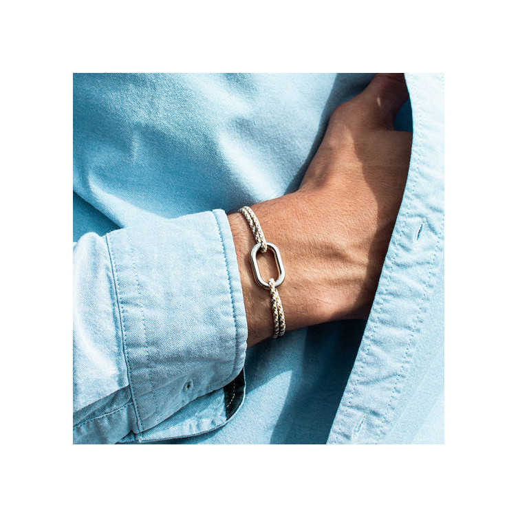 Bracelet Maillon " Le Vent à la Française"