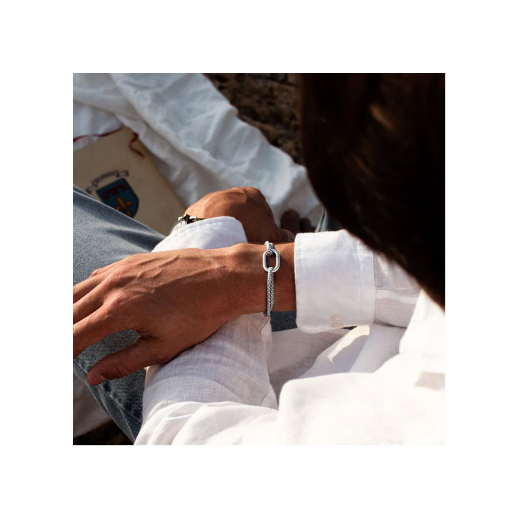 Bracelet Maillon "Le Vent à la Française"