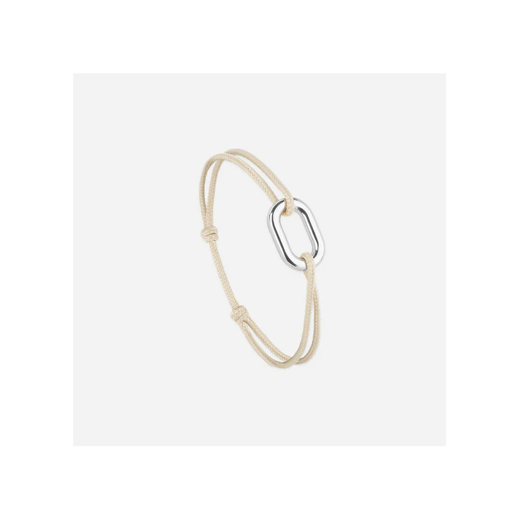 Bracelet petit Maillon "Le Vent à la Française"