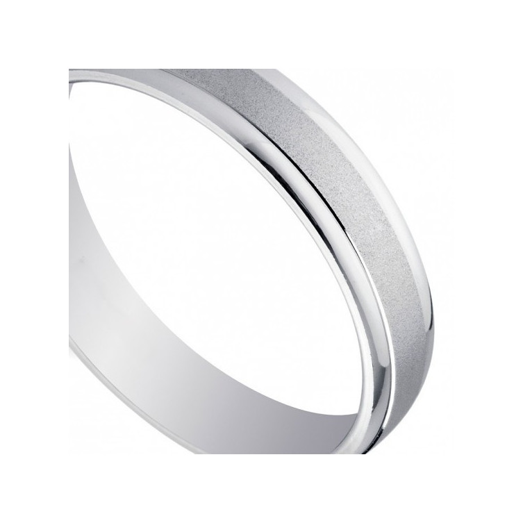 Alliance en Or Blanc 18k (750/1000) ou 9k (375/1000)