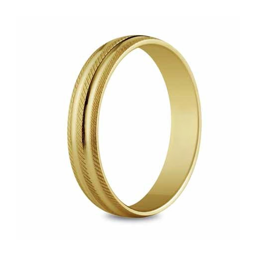 Alliance en Or jaune 18k