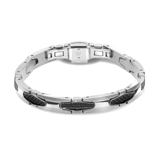 Bracelet Acier & Carbone GATSBY