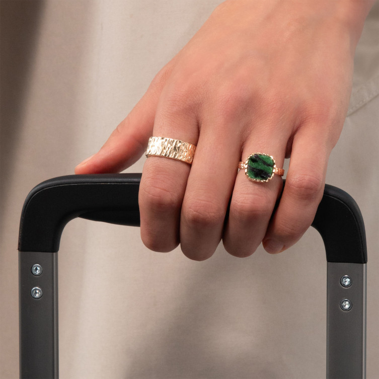 Bague "JILL" Plaqué Or Ana & Cha