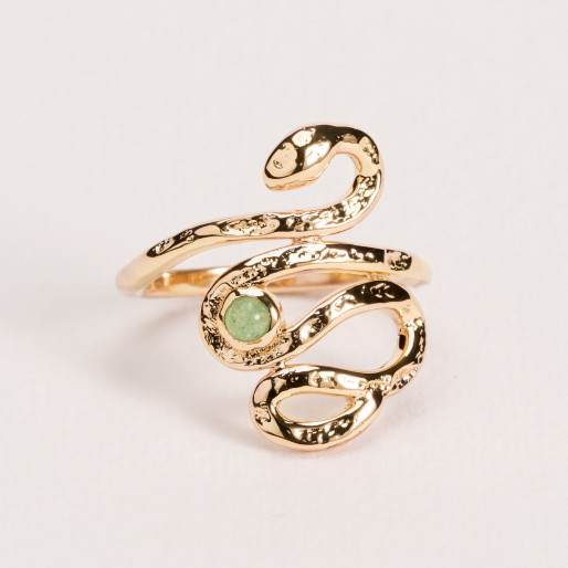 Bague "Vaiana" en Plaqué or Ana & Cha