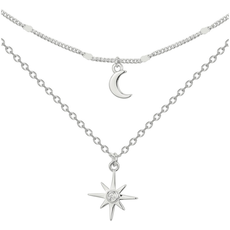 Collier "Episode Indélébile" en Argent & Diamant