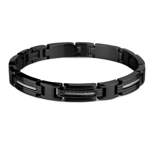 Bracelet MARINA en PVD Noir