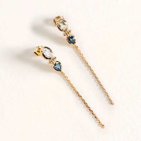 Boucles d'oreilles  "Carla" en Plaqué or Ana & Cha