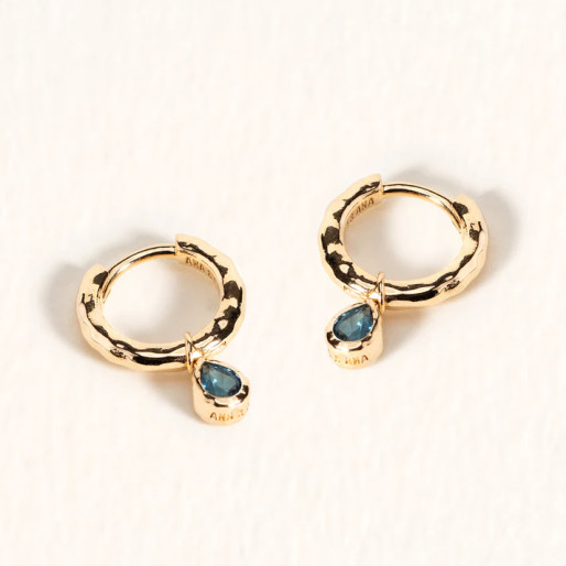 Boucles d'oreilles "Carla" en Plaqué or Ana & Cha