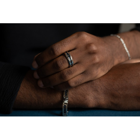 Bague homme en Acier