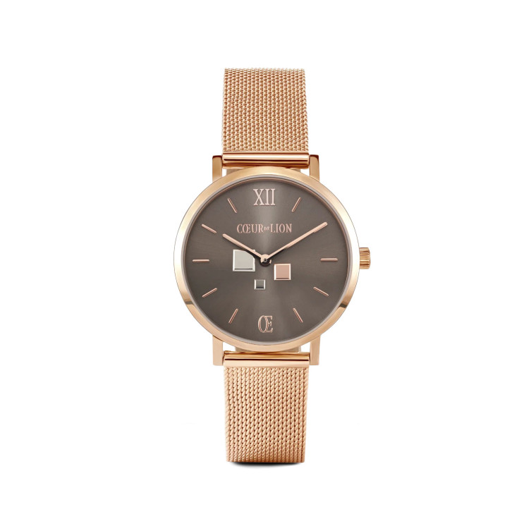 Montre Coeur de Lion "Mocca Sunray"