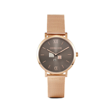 Montre Coeur de Lion "Mocca Sunray"