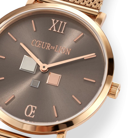 Montre Coeur de Lion "Mocca Sunray"