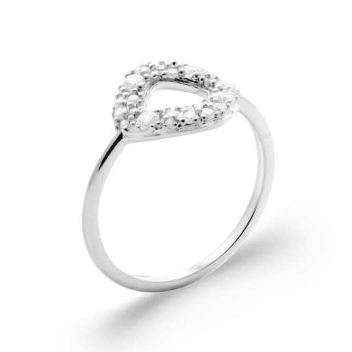 Bague Argent & Oxyde de zirconium