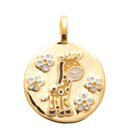 Pendentif enfant girafe
